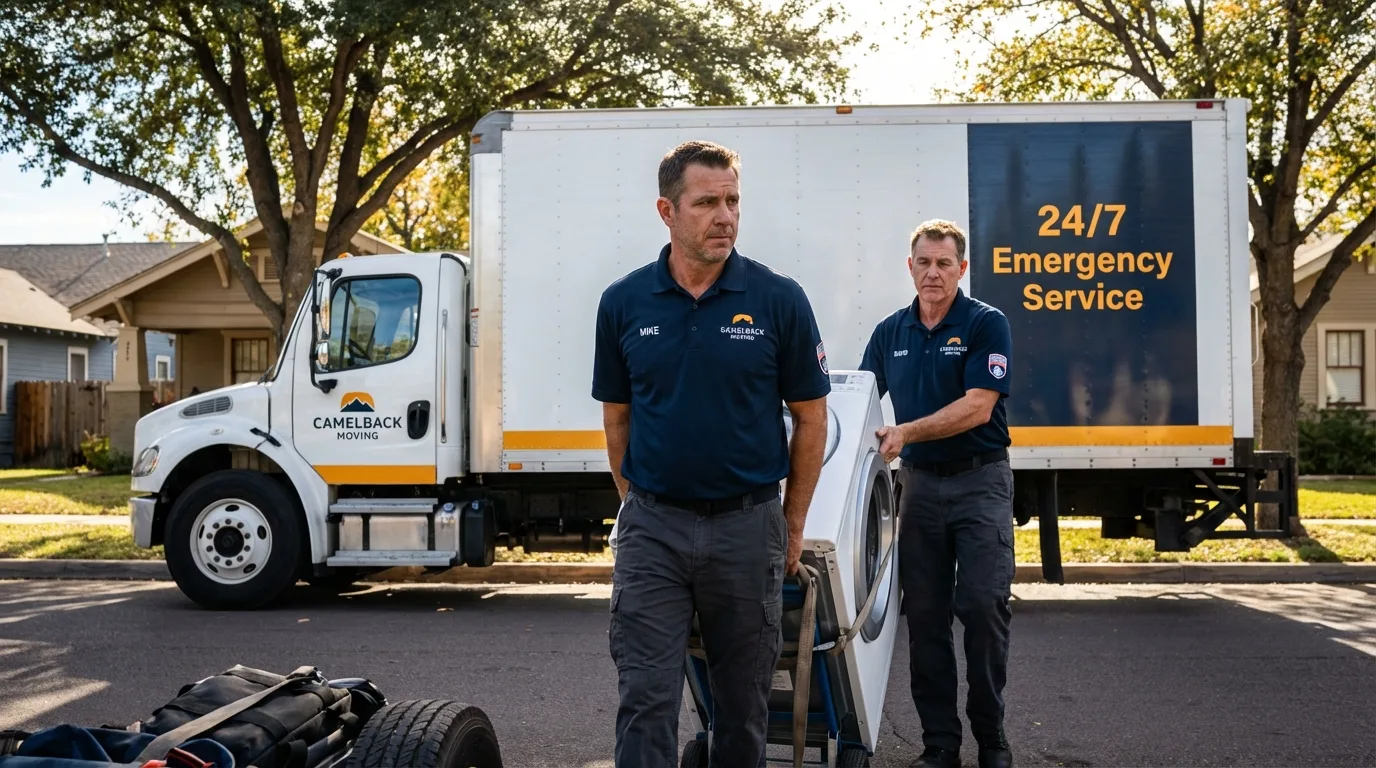 CamelBack Moving crew loading furniture in Miami Gardens, FL