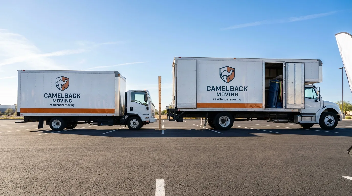 Moving truck size capacity guide in Miami Gardens